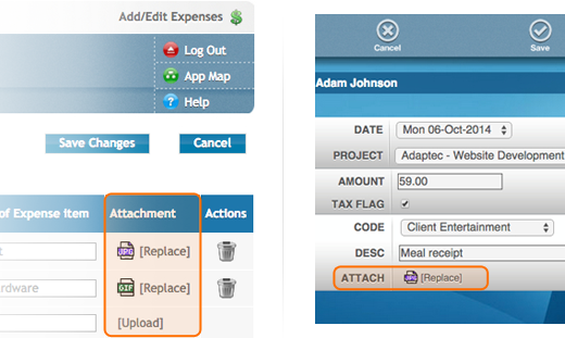 Expense Attachments with Manager Review & Approval