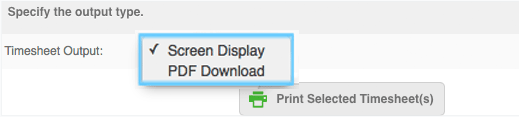 Batch Timesheet Print output to PDF format (saved to ZIP file)