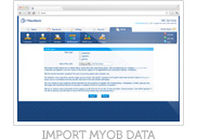 Import MYOB Data