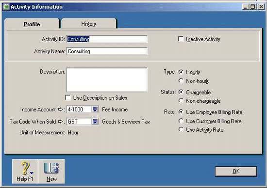 How to import activity slips from i-Timesheets to MYOB with a combination of chargeable and non-chargeable tasks