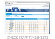 Check Staff Timesheets