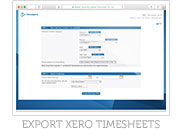 Export Xero Timesheets